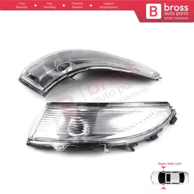 Lente Freccia Specchietto Destro e Sinistro per Renault Clio MK4 Captur MK1 Zoe