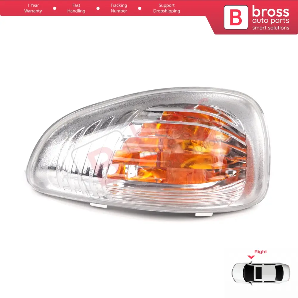 Lente Freccia Specchietto Destro per Renault Master MK3 Opel Movano B Nissan