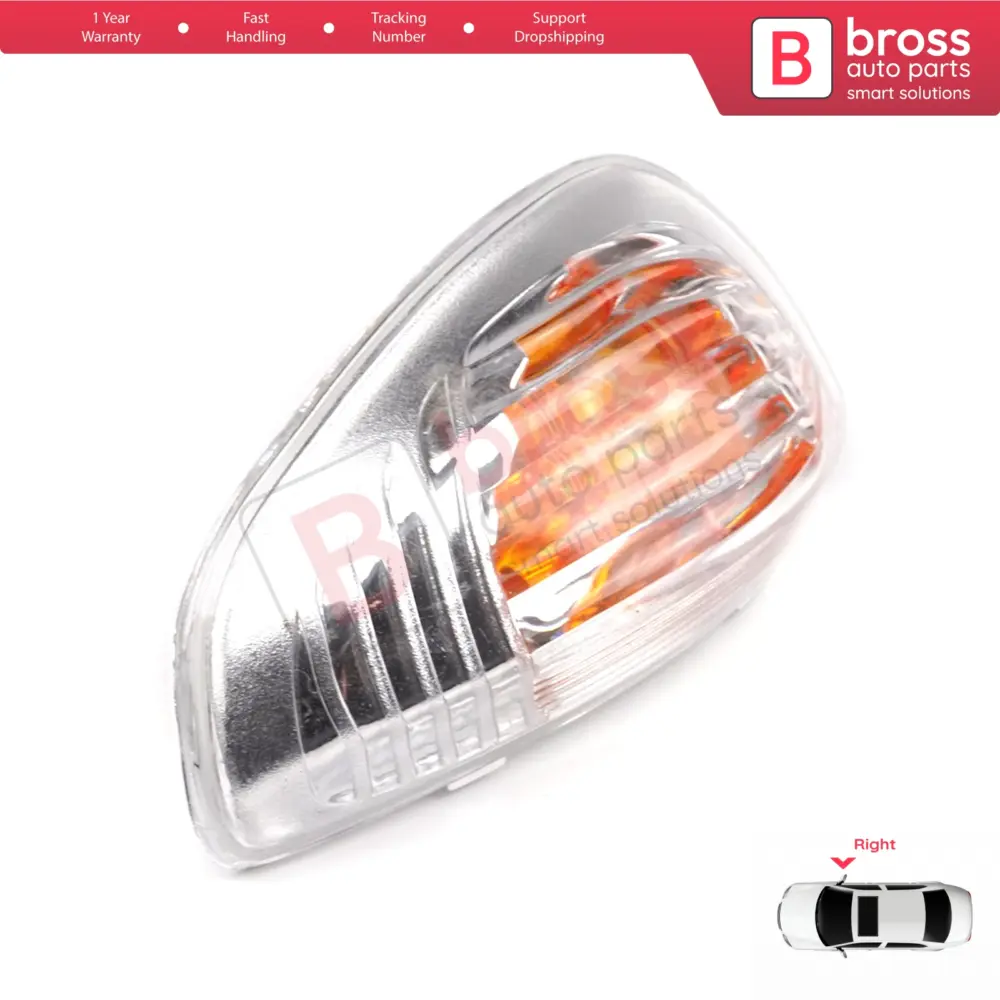 Lente Freccia Specchietto Destro per Renault Master MK3 Opel Movano B Nissan