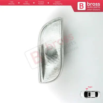 Lente Freccia Specchietto Destro per Renault Symbol MK3 Dacia Logan Sandero MK2
