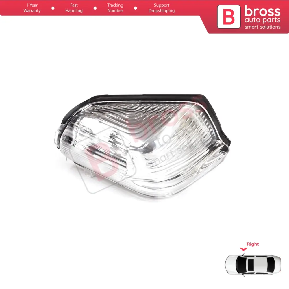 Lente Freccia Specchietto Destro per VW Crafter MK1 Mercedes Sprinter 906