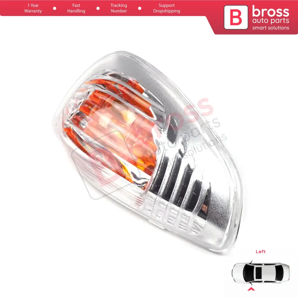 Lente Freccia Specchietto Sinistro per Renault Master MK3 Opel Movano B Nissan
