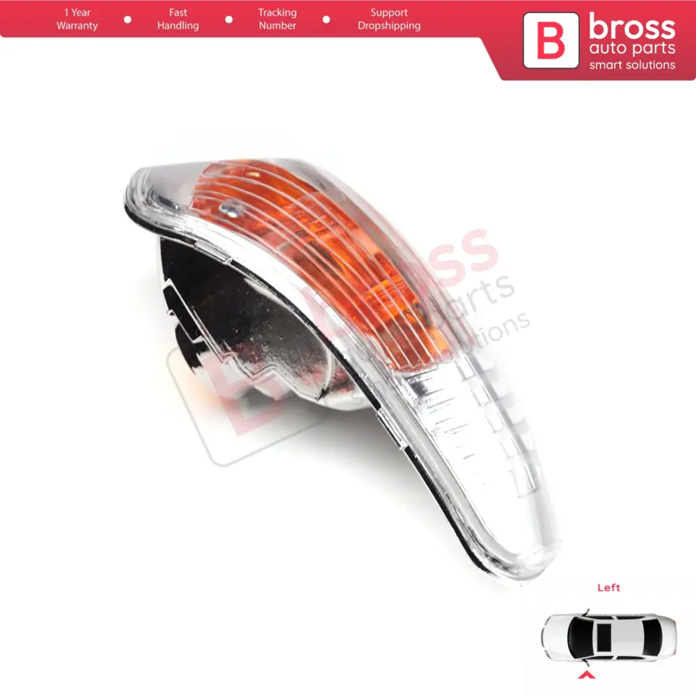 Lente Freccia Specchietto Sinistro per Renault Master MK3 Opel Movano B Nissan