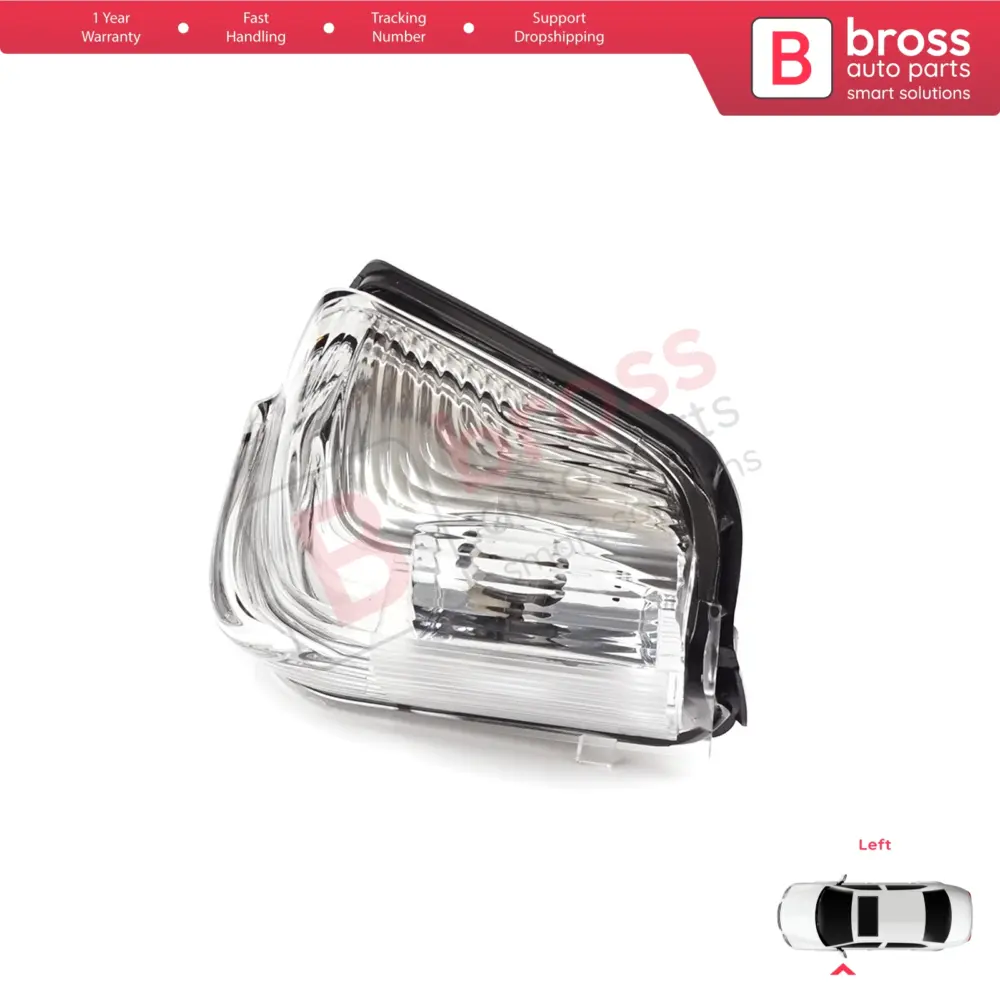 Lente Freccia Specchietto Sinistro per VW Crafter MK1 Mercedes Sprinter 906