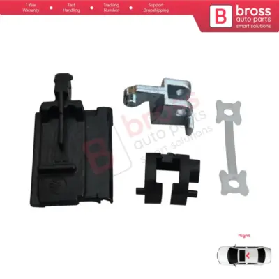 Leva Cerniera Guida Scorrevole Tetto Apribile Destra 4 Pezzi per BMW 3 E36 E46