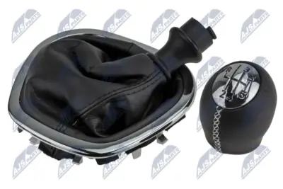 Leva del Cambio Pomello a Siringa Pelle 6 Marce per Opel Vivaro B 2014- Renault