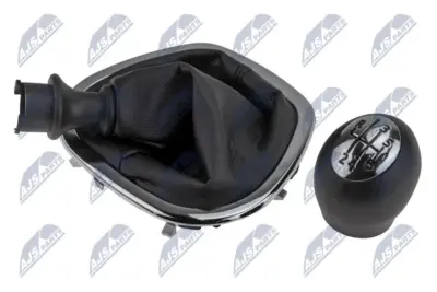 Leva del Cambio Pomello a Siringa Plastica 6 Marce per Opel Vivaro B 2014