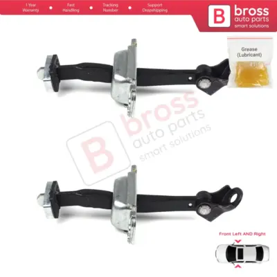 Limitatori Cerniera Porta Anteriore 2 Pezzi per Hyundai I30 MK1 Fd 2006-2012