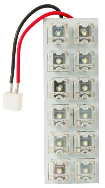 Luce di cortesia LED 12 lampadine compatta piccola