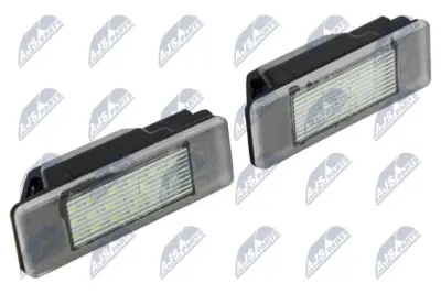 Luce Targa LED Can-bus per Peugeot 207 2006- e Altri Modelli Citroen DS3 2009