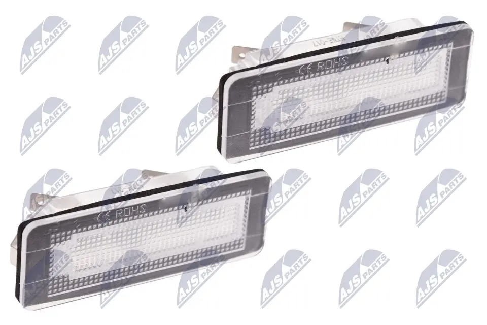 Luce Targa LED per Smart Fortwo 450 1998-2007 e 451 2007-2014