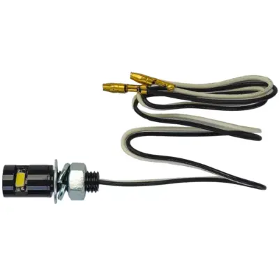 Luce Targa LED Universale Shine Nero per Auto