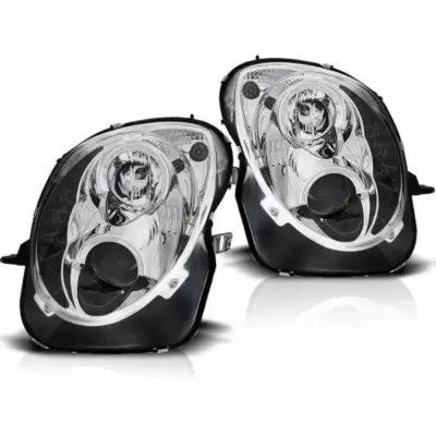 Luci Diurne Cromate Anteriori per Alfa Romeo Mito 08-19