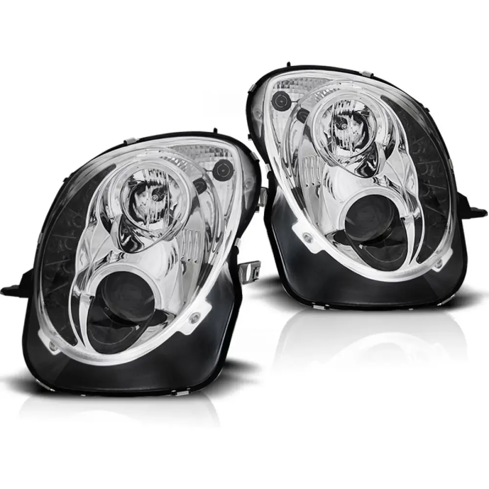 Luci Diurne Cromate Anteriori per Alfa Romeo Mito 08-19