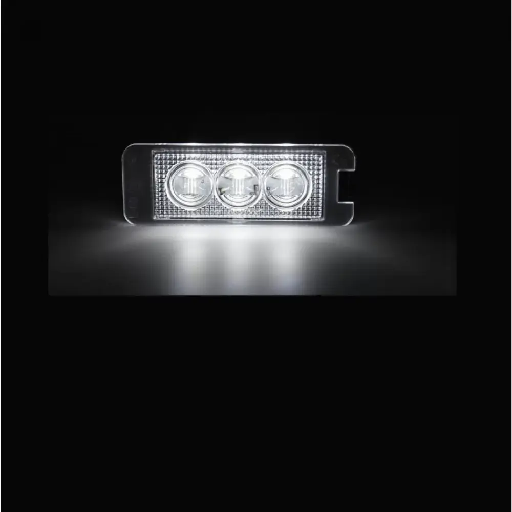 Luci Targa LED 3 LED Alta Potenza Canbus 2 Pezzi per VW Golf Polo Scirocco