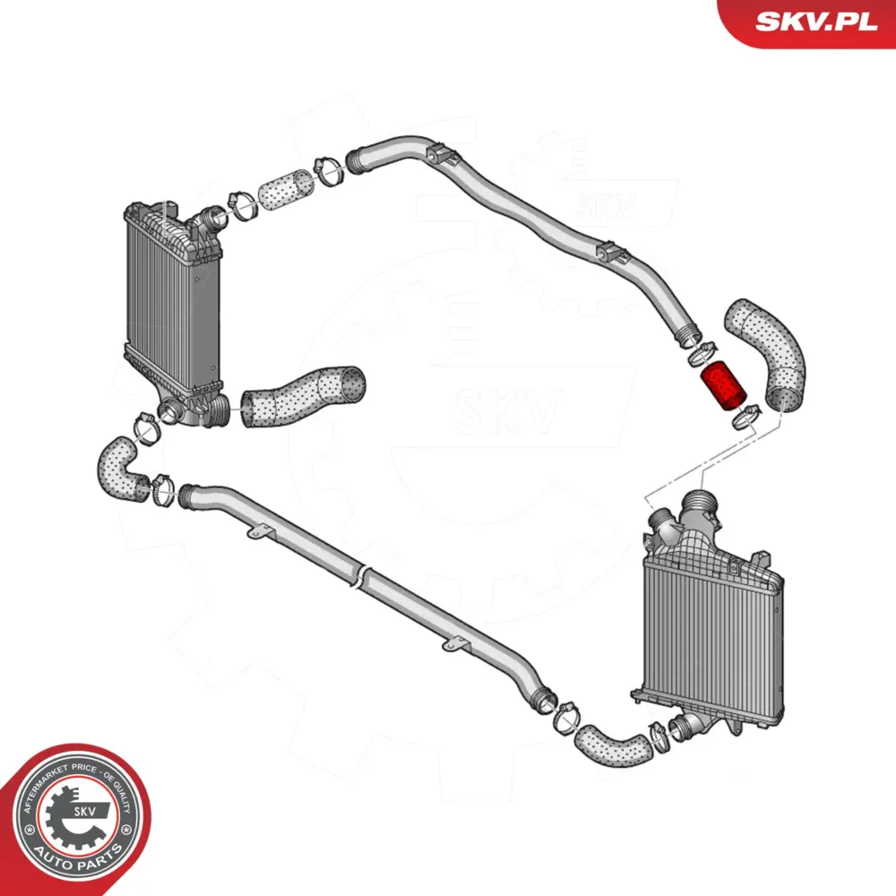 Manicotto turbina per Audi Q7 (4MB 4MG 4MQ) 4M0145944A