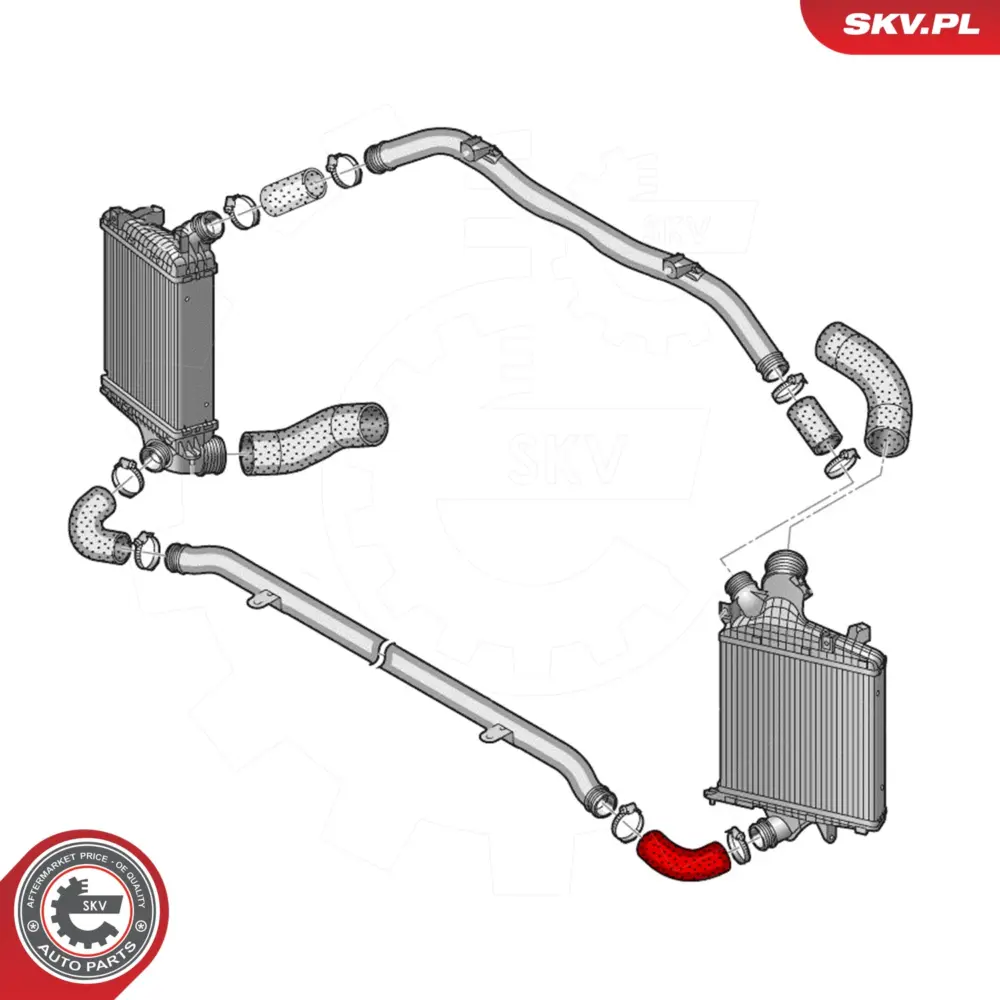 Manicotto turbina per Audi Q7 (4MB 4MG 4MQ) 4M0145944A