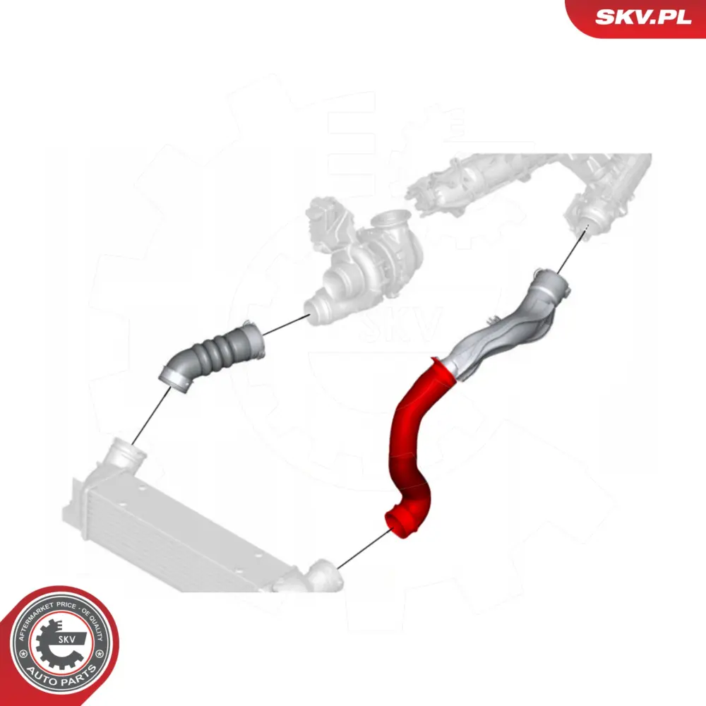 Manicotto turbina per BMW Serie 3 (E92 E90 E91) 11 61 7 800 143