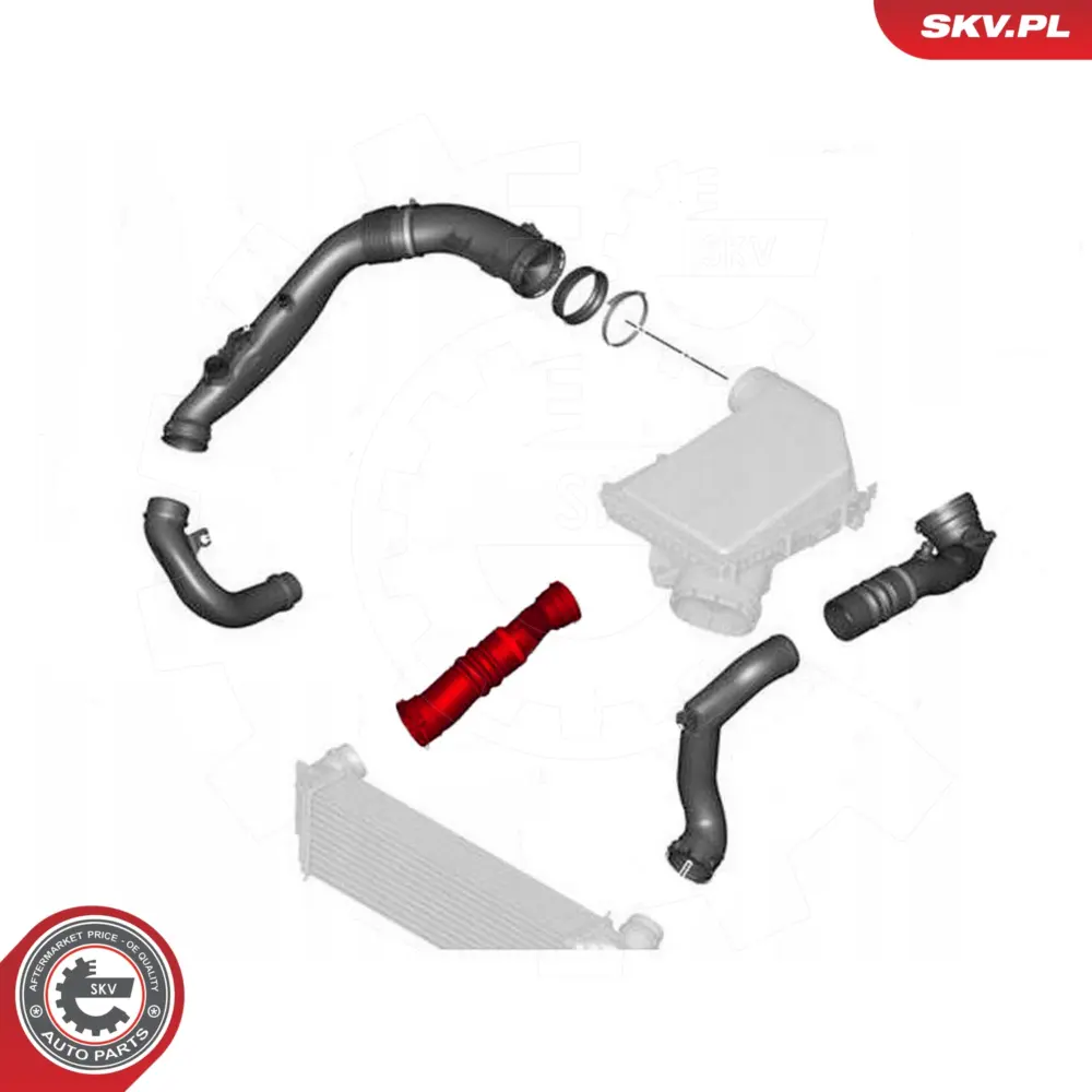 Manicotto turbina per BMW X5 (E70) X6 (E71 E72) 13717583716