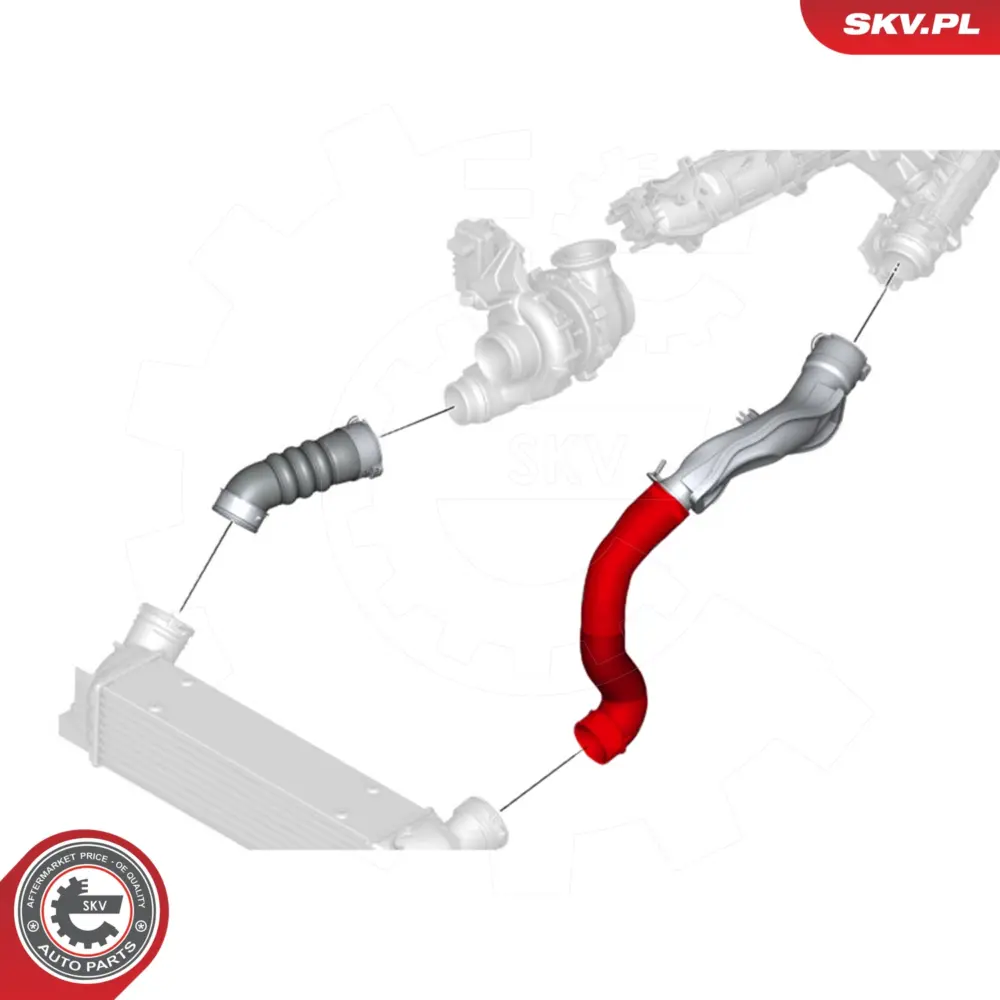 Manicotto turbina per BMW X6 (E71 E72) X5 (E70) 11614737106