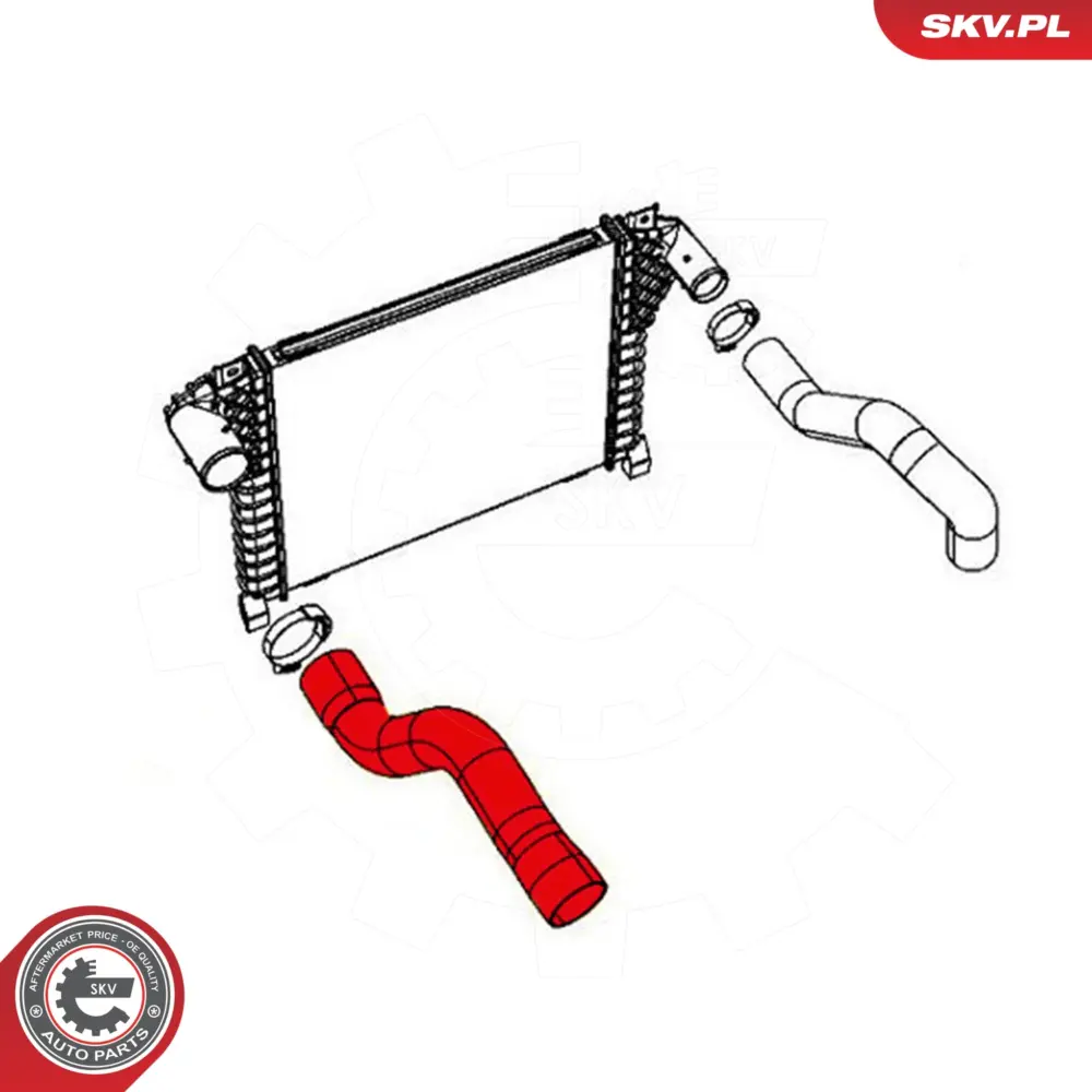 Manicotto turbina per Jeep Cherokee (KK) 038919E