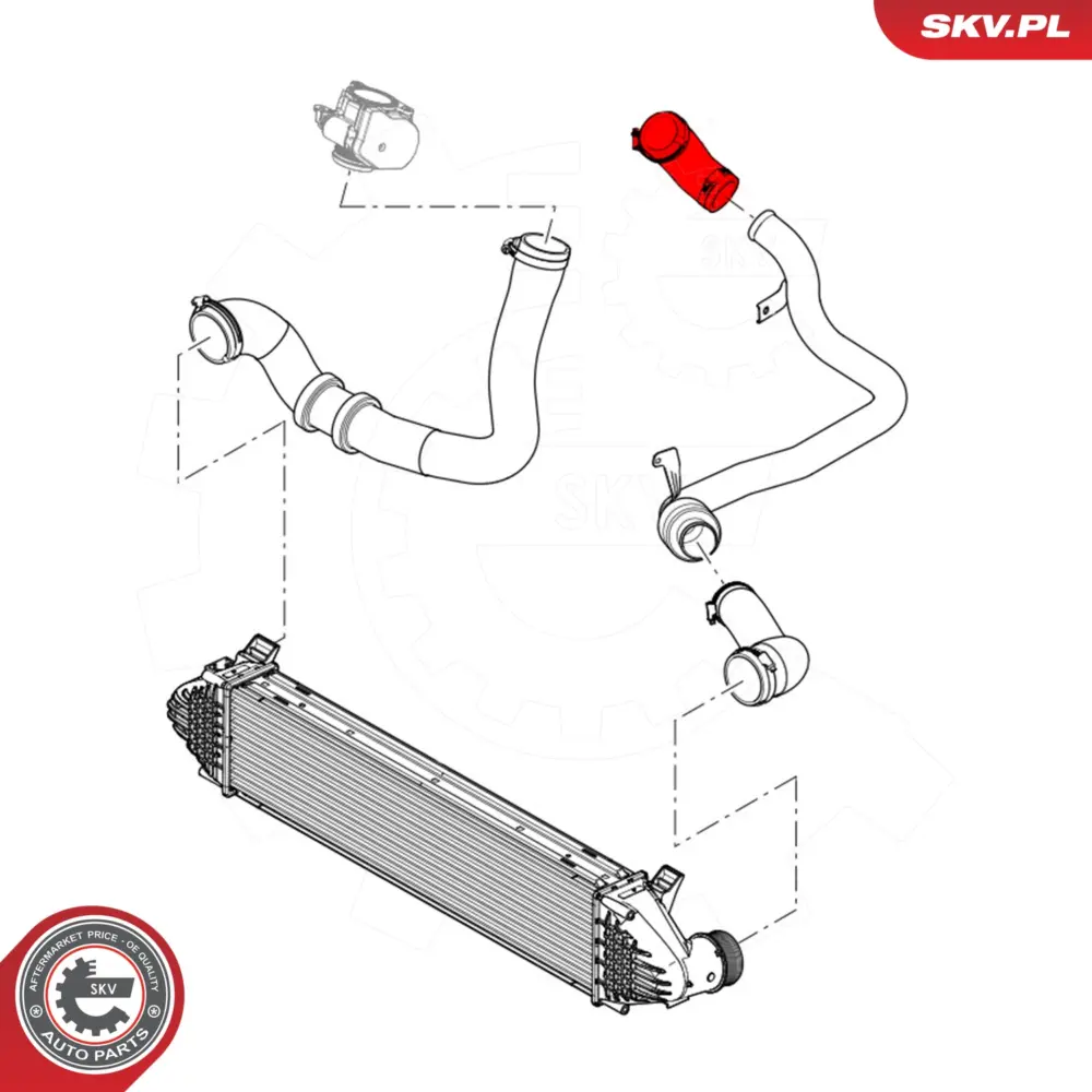 Manicotto turbina per Land Rover Freelander 2 (L359) BH526C780AA