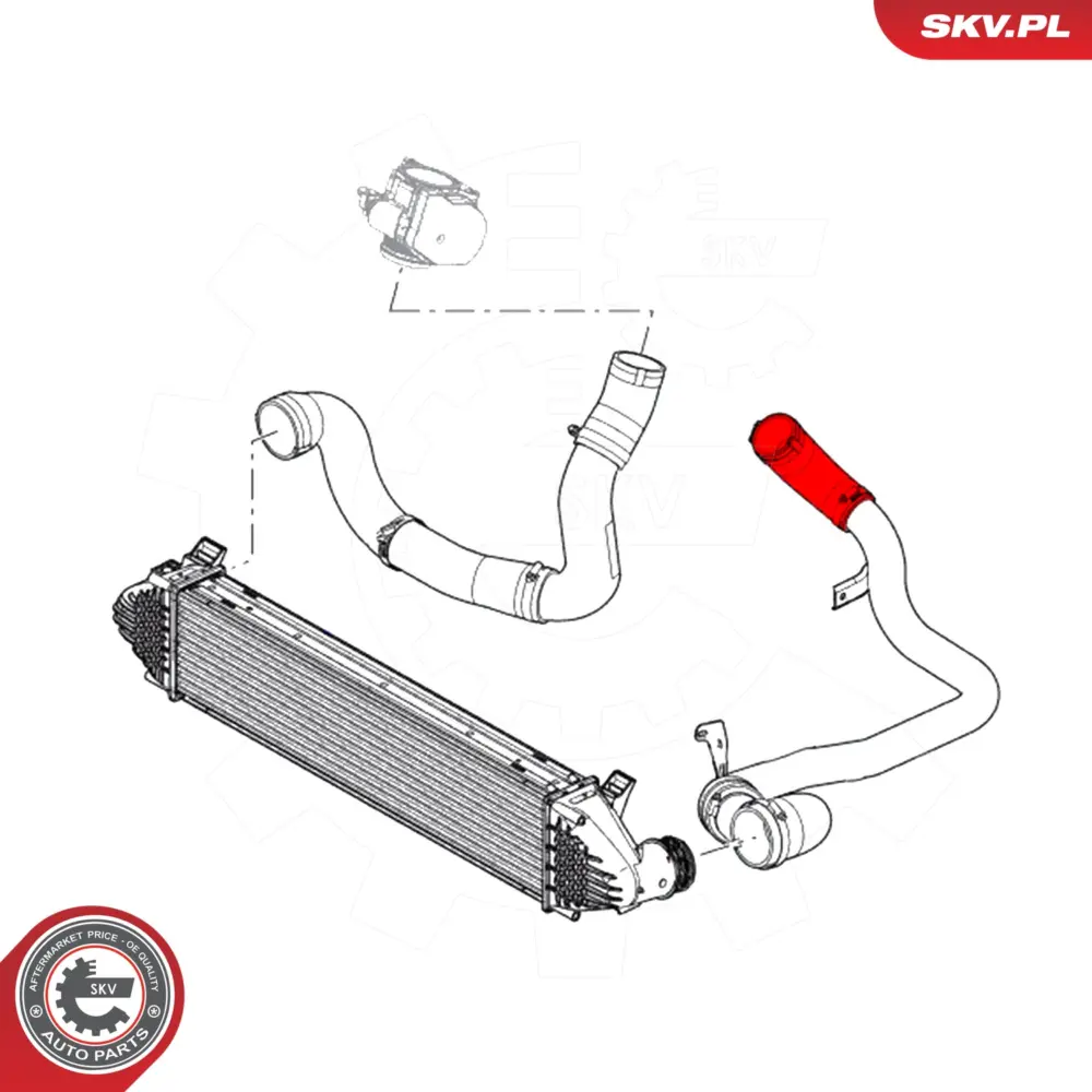 Manicotto turbina per Land Rover Freelander 2 (L359) LR001097