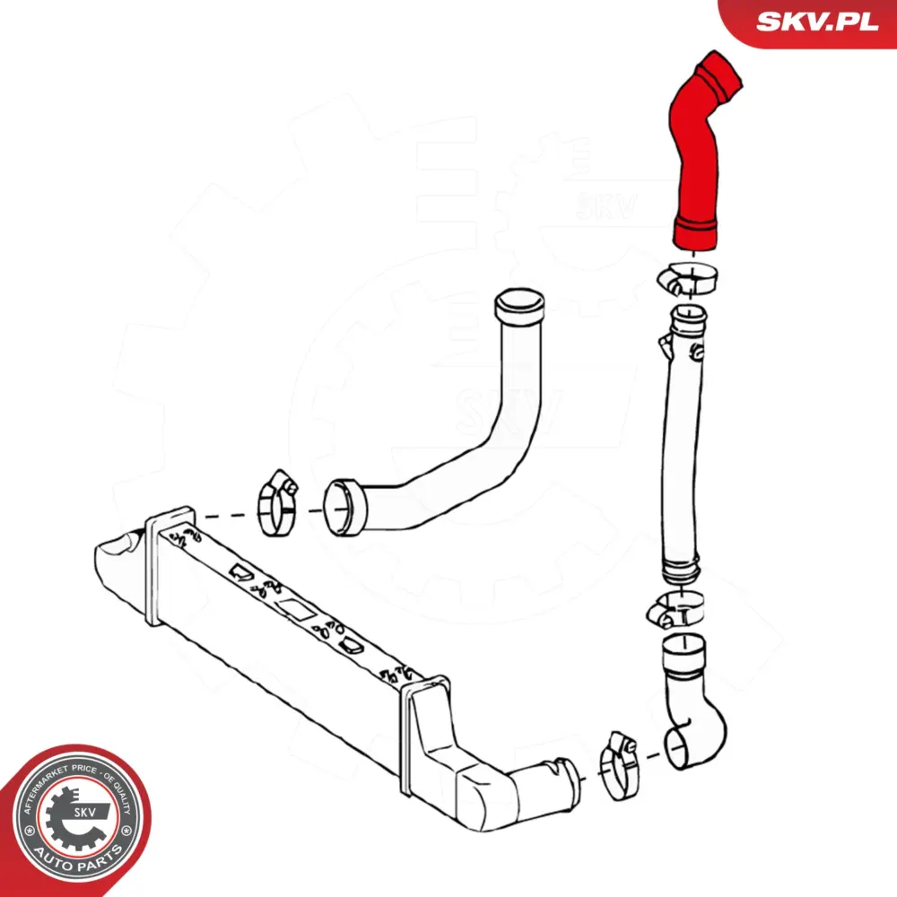 Manicotto turbina per Mercedes Classe E (W210) 2105285482