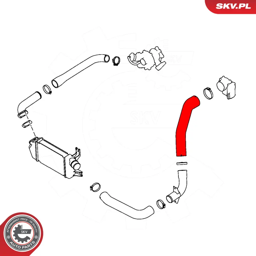 Manicotto turbina per Mitsubishi L200 1505A088