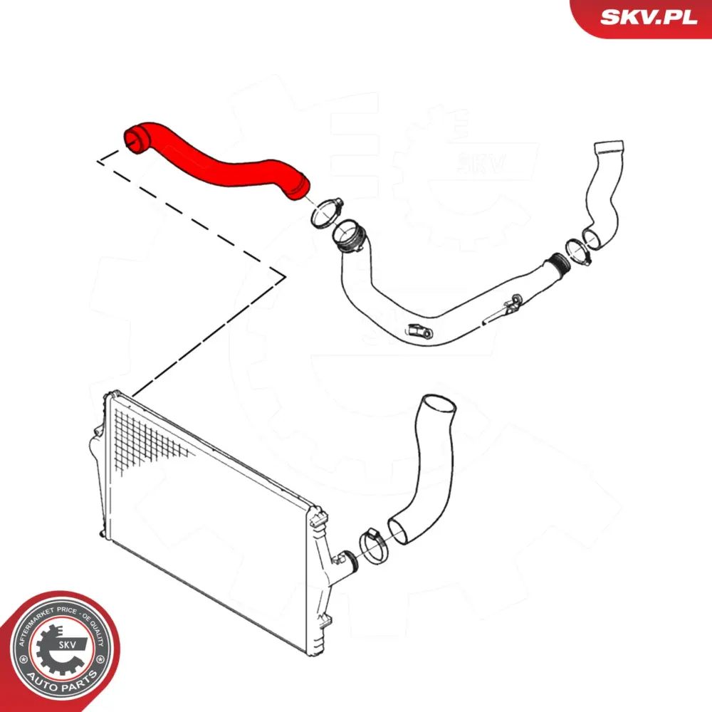 Manicotto turbina per Volvo S80 I (184) 30645936