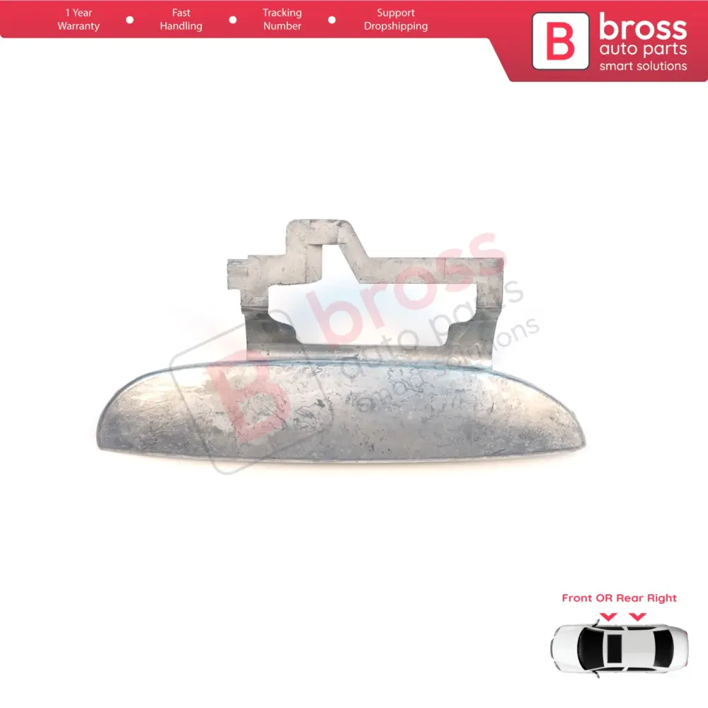 Maniglia Esterna Porta Anteriore Destra Metallo per BMW Serie 5 E39 1996-2003