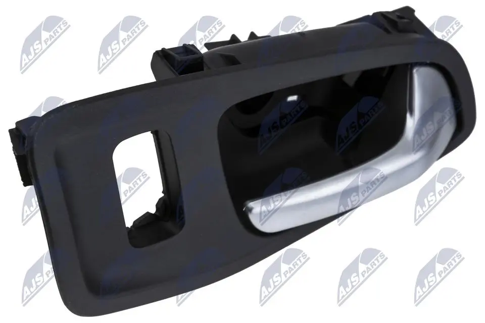 Maniglia Interiore Porta Anteriore Destra Nera Cromo per Ford Transit 2014