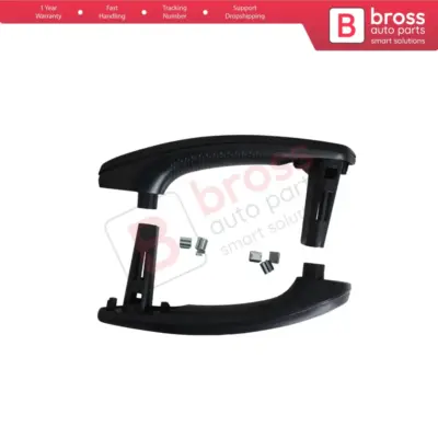 Maniglia Interna Anteriore Nera 809603577r per Renault Clio Symbol Sandero