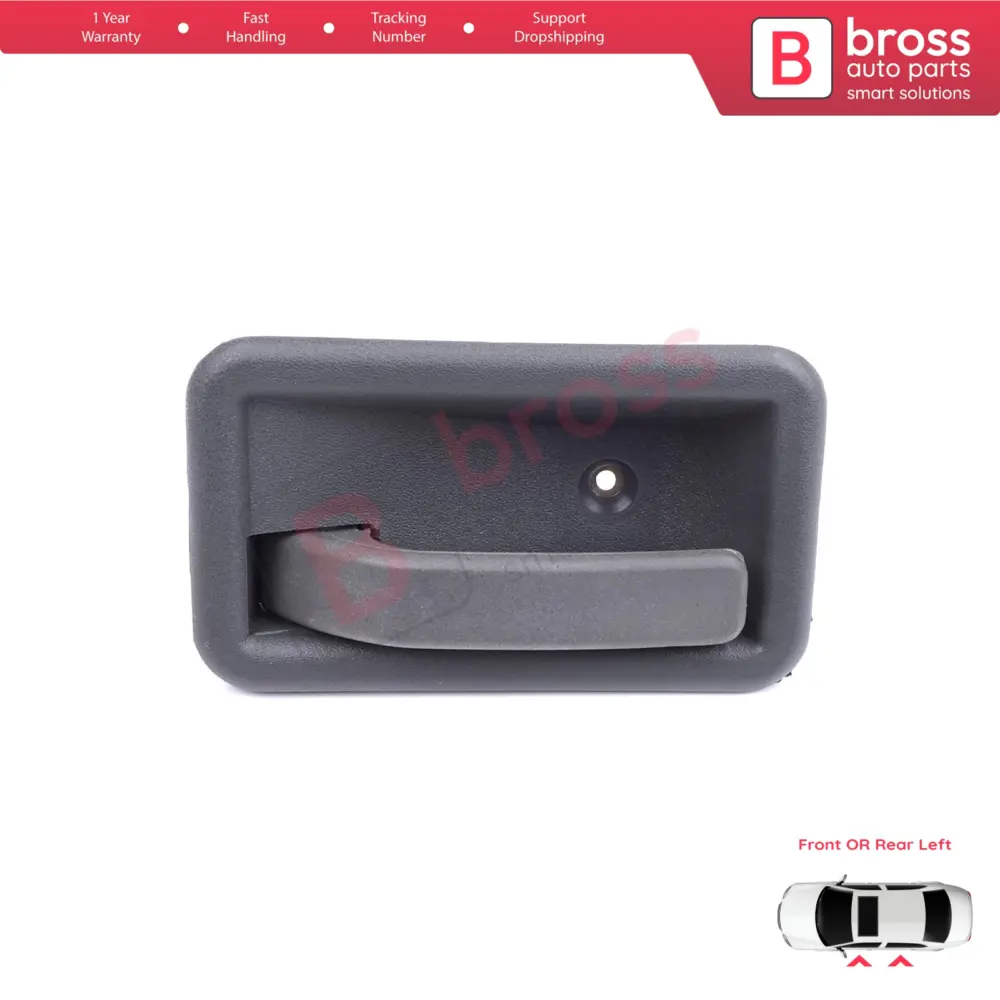 Maniglia Interna Anteriore Sinistra Grigia per Renault 19 Phase 2 92-00 Clio