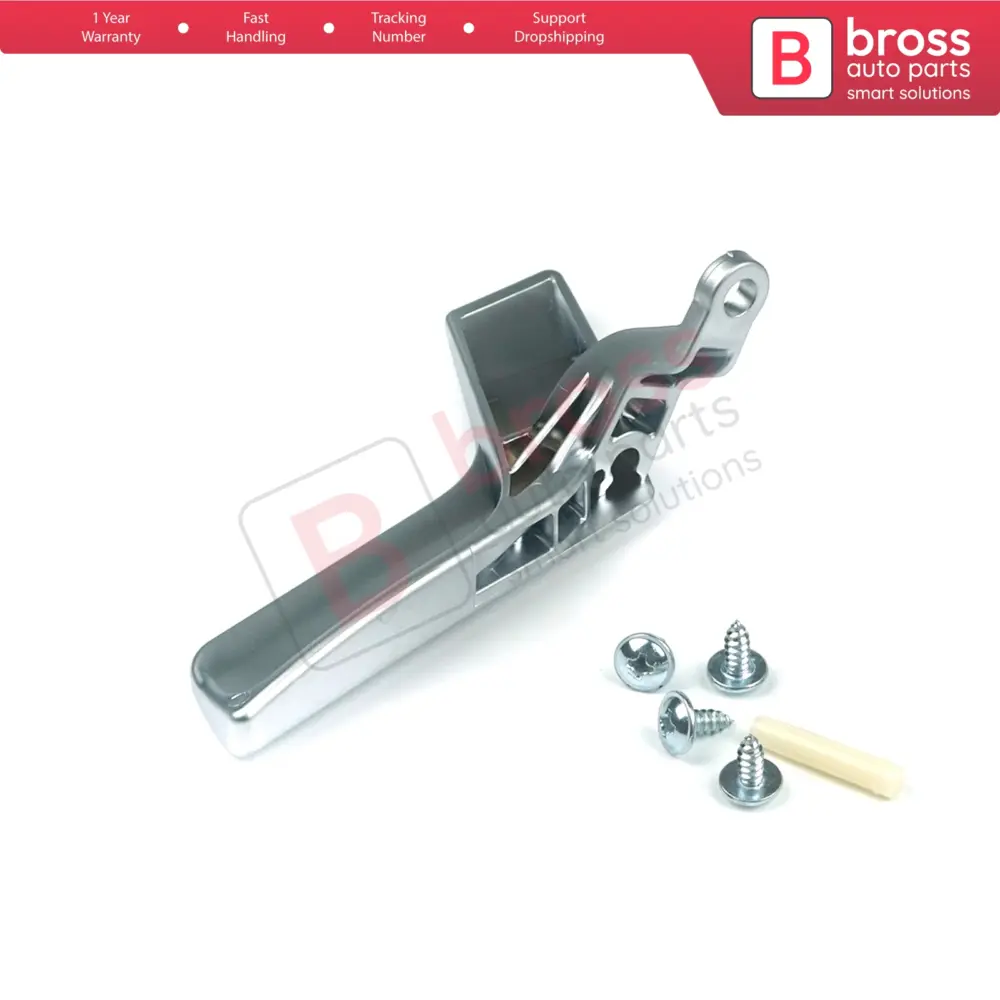 Maniglia Interna Porta Cromata Opaca Lato Sinistro per Mercedes W204