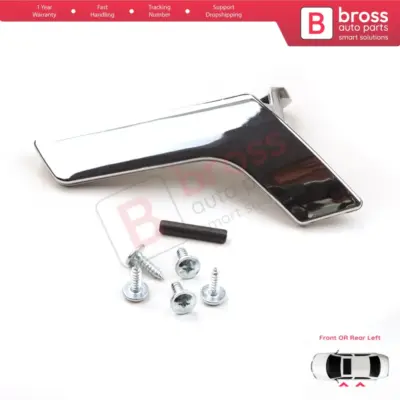 Maniglia Interna Porta Cromata Sinistra per Mercedes W204
