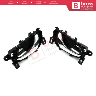 Maniglia Interna Porta Set Anteriore Sinistro Destro per Nissan Qashqai J11 MK2