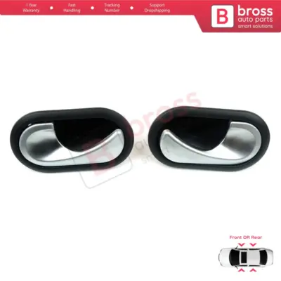 Maniglia Interna Porta Sinistra Destra per Renault Scenic Megane Twingo Kangoo