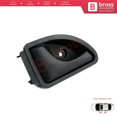 Maniglia Interna Porta Sinistra Nera per Renault Kangoo MK1 Twingo MK1 Kc Fc
