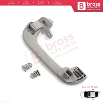 Maniglia Interna Tetto Posteriore Grigio Chiaro per Renault Megane 3 4 Scenic 3