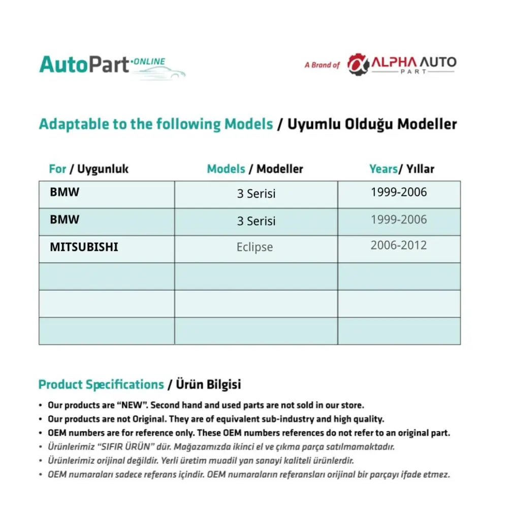 Maniglia Parasole Apribile Beige per Mitsubishi Eclipse