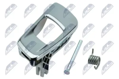 Maniglia Porta Interna Sinistra Anteriore e Posteriore Cromata per Ford Ranger