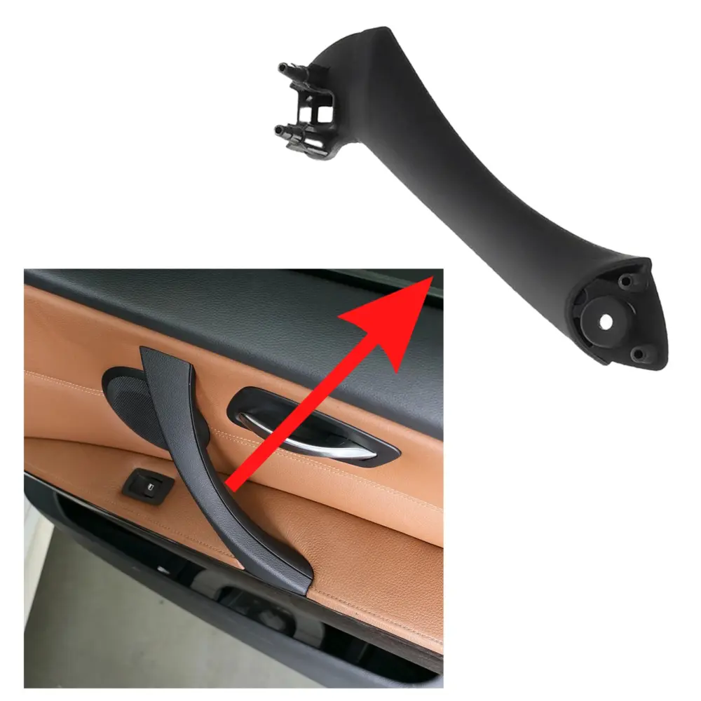 Maniglia Portiera Interna Destra Nera per BMW E90 E91