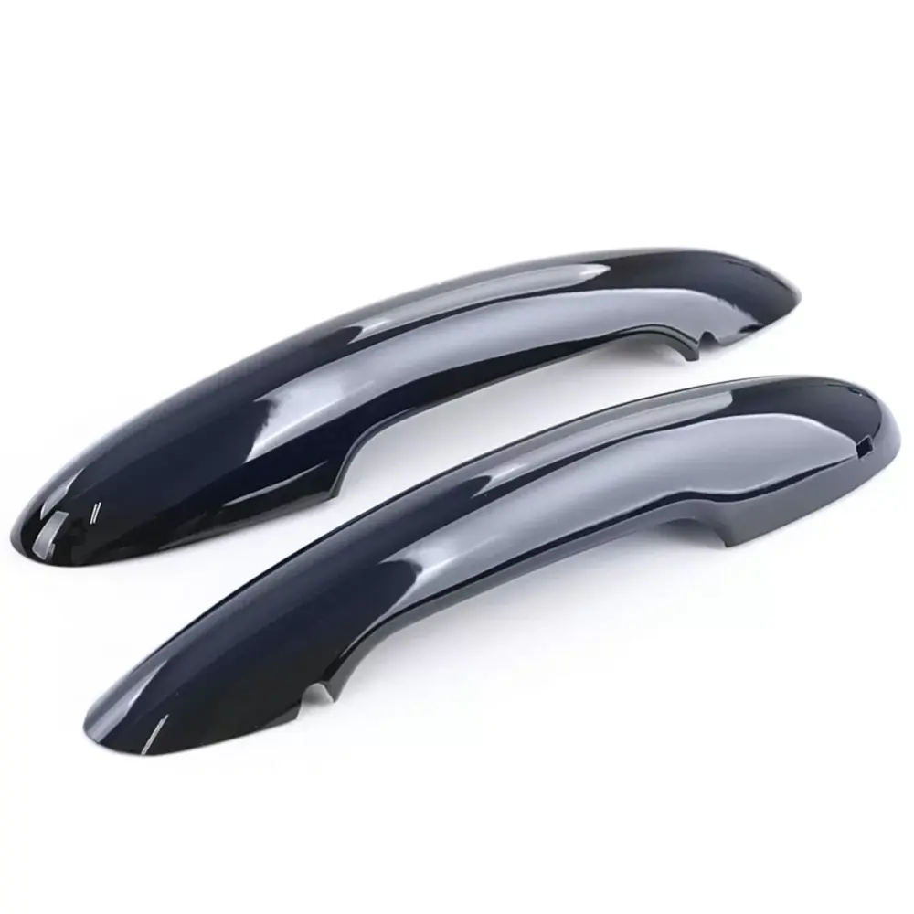 Maniglie Copri Maniglia Nera Lucida Anteriore Mini F55 F56 F57 Senza Comfort