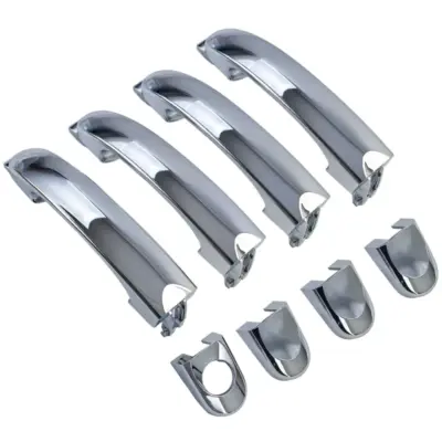 Maniglie Esterne Cromate Set 4 per Volkswagen Bus T5 Multivan 03-09