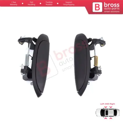 Maniglie Esterne Porta Set per Renault Clio 2 Megane 1 Scenic 1 Symbol Thalia