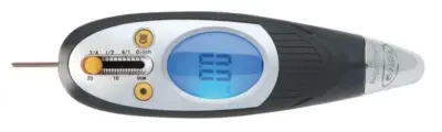 Manometro digitale pressione pneumatici con misuratore battistrada e luce led