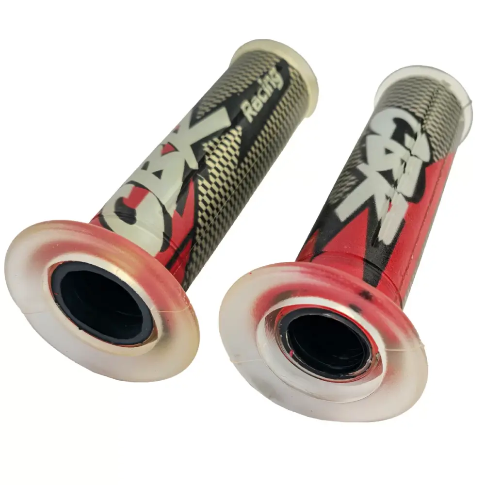 Manopole Manubrio Rosse per Honda Cbr 125 600 900 1000 1100