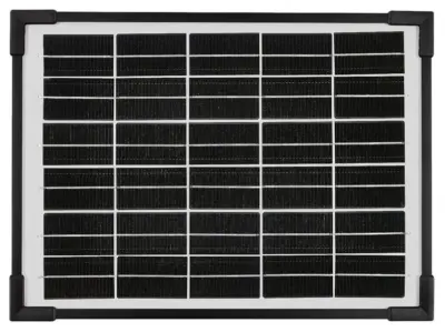 Mantenitore batteria solare con pannelli monocristallini 18V 10W accessorio