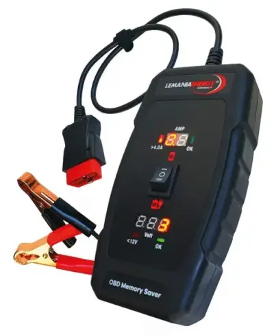Mantenitore di carica batteria auto OBD alimentatore energia con integrata